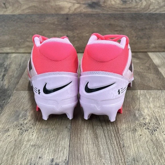 Nike Alpha Menace 4 Pro NRG Pink Football Cleats HJ4568-600 Mens Size 8
